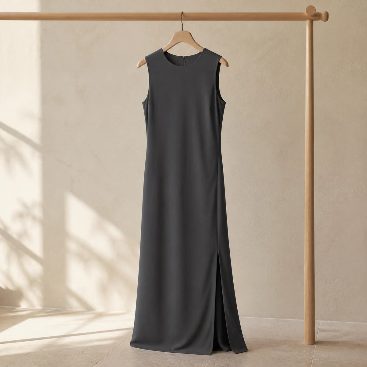 Slate Column Dress in Slate