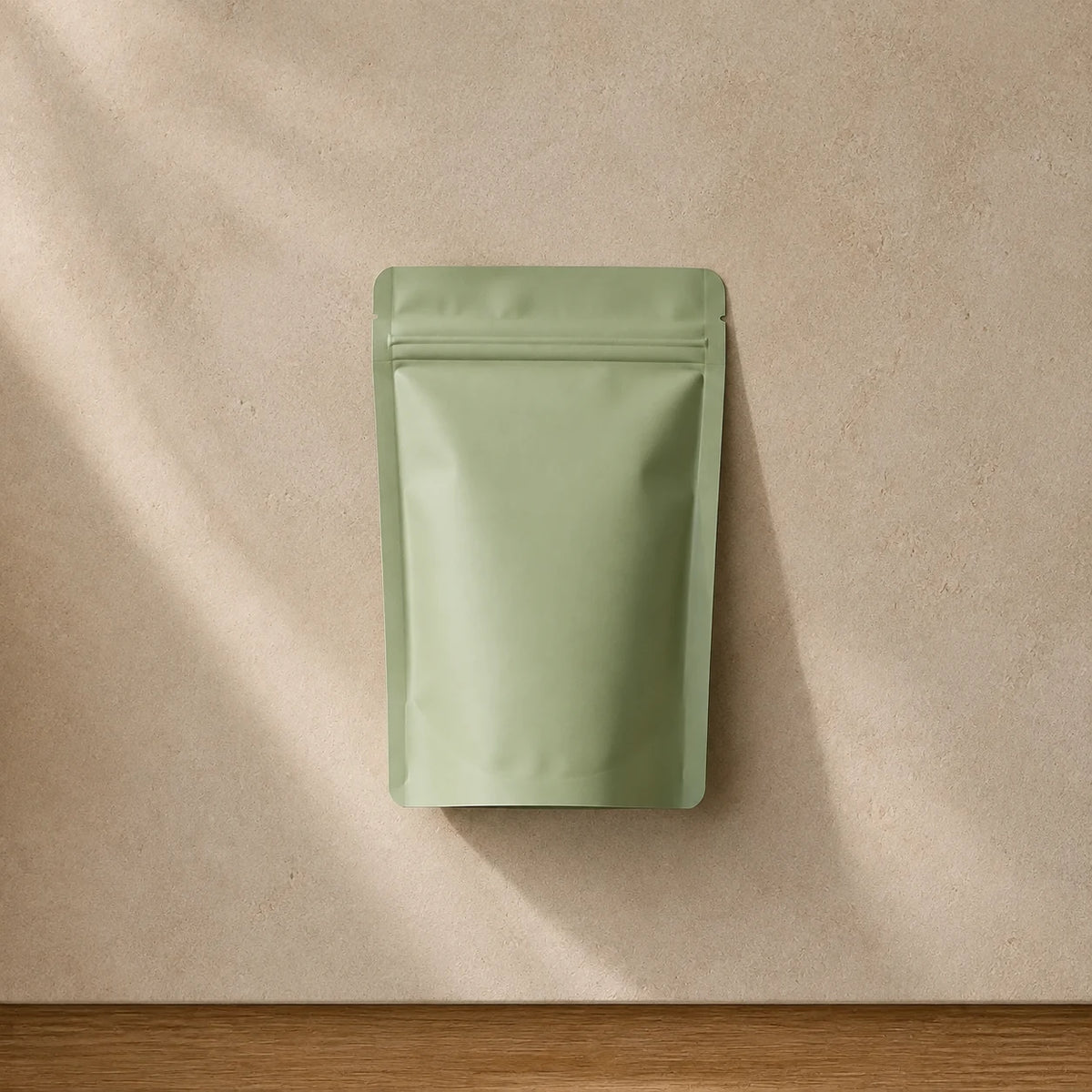 First-Flush Green Tea — top-down flat lay view