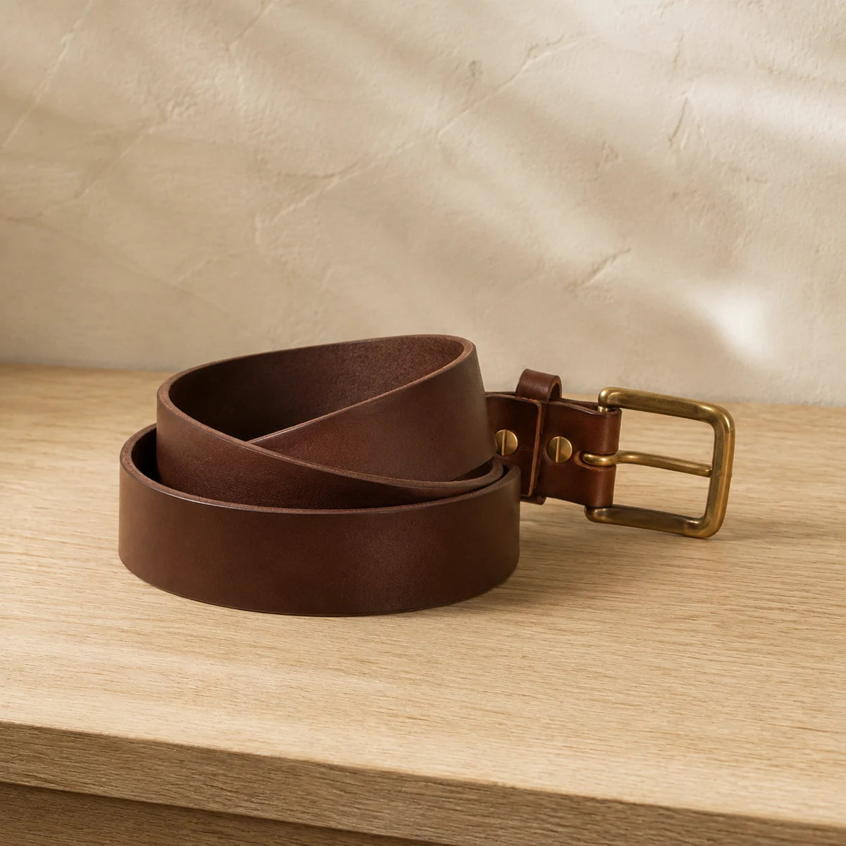 Leather Belt — back view