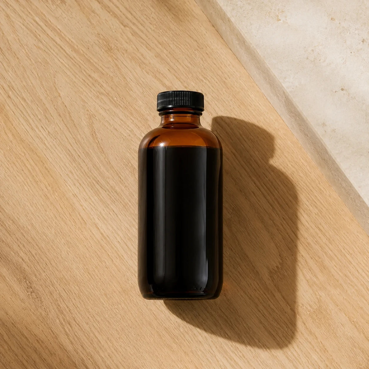 Cold Brew Concentrate — top-down flat lay view