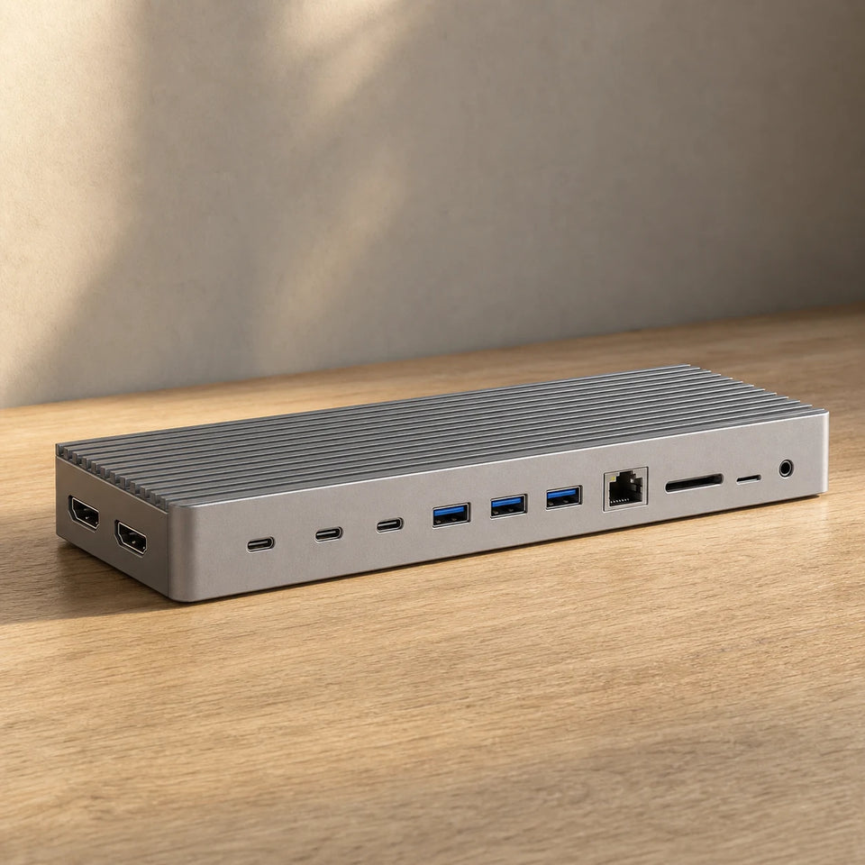 12-Port USB-C Dock