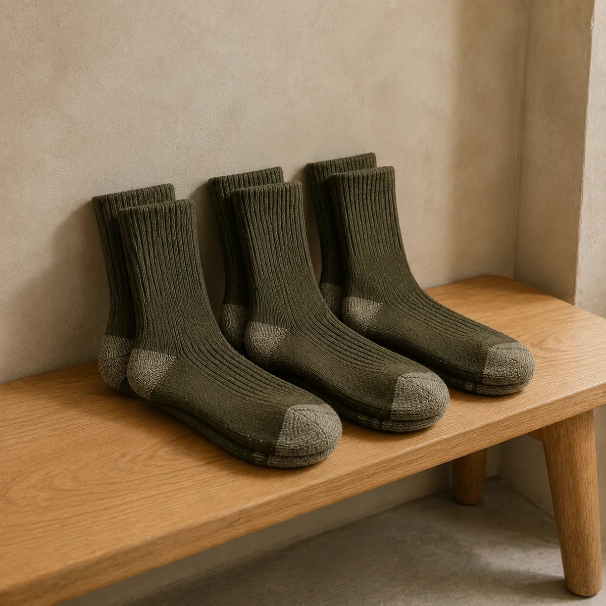 Trailrunning-Socken (3er-Pack) – Dreiviertelansicht von der anderen Seite